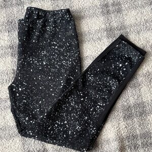 Black and White Speckled Leggings